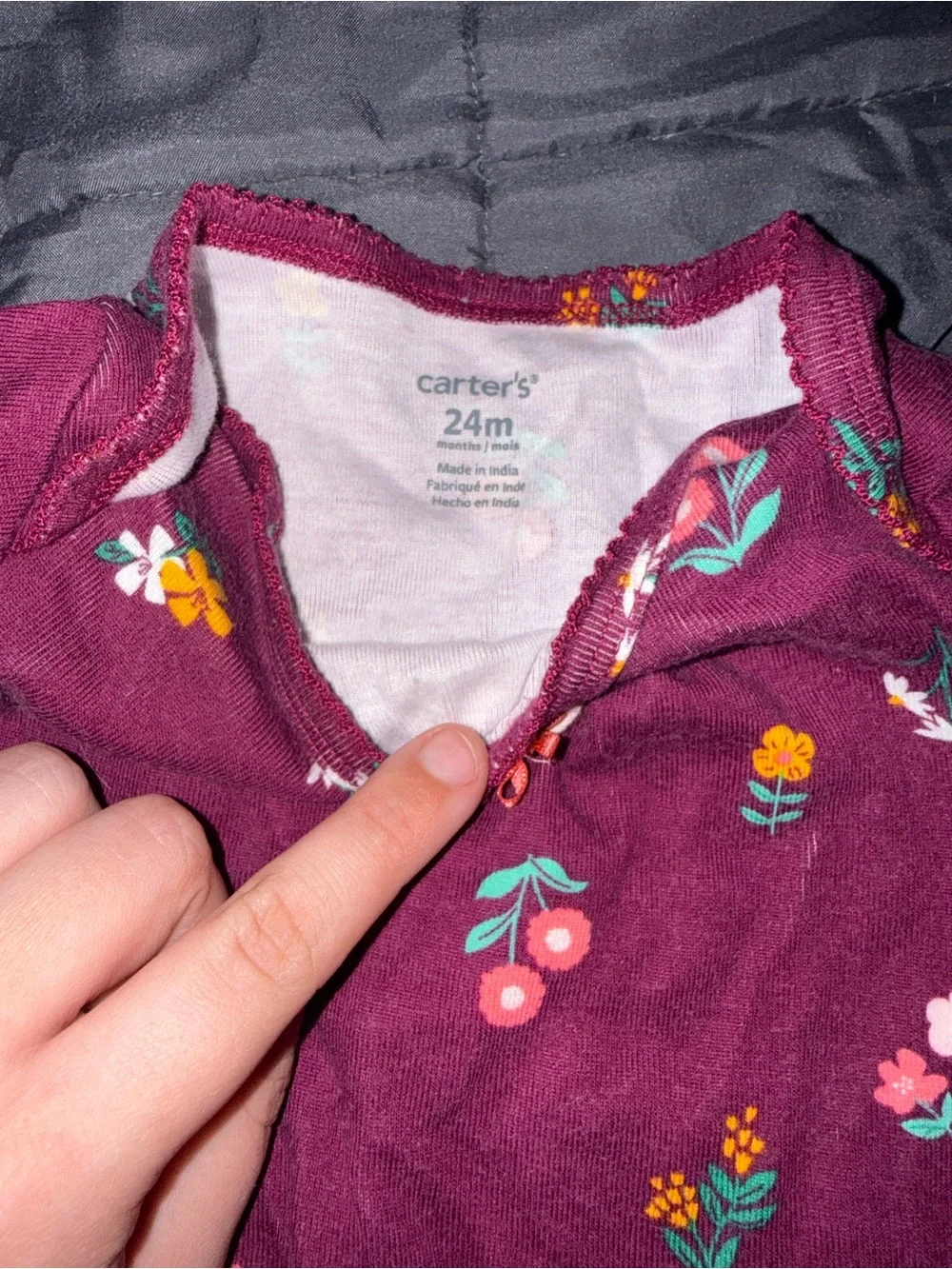 Carters soft plum